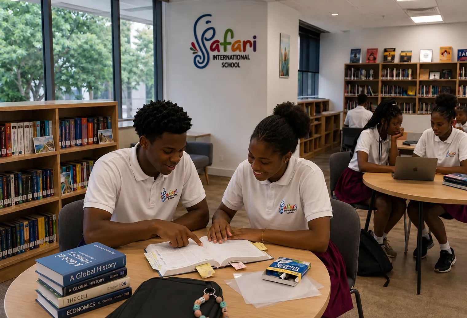 Campus and facilities at Safari Secondary School